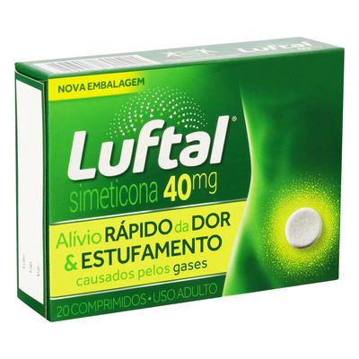 Luftal 40Mg Reckitt Benckiser Caixa Com 20 Comprimidos