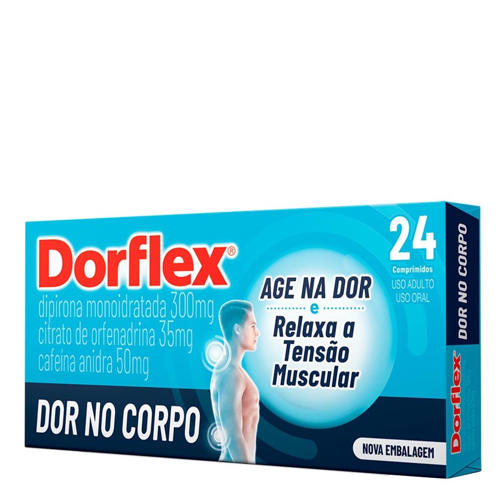 Dorflex Sanofi Caixa Com 24 Comprimidos