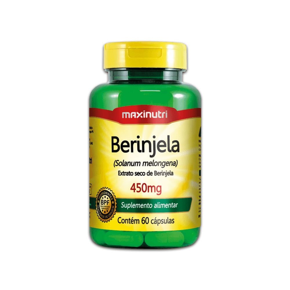 Berinjela 60 cápsulas (60 doses)