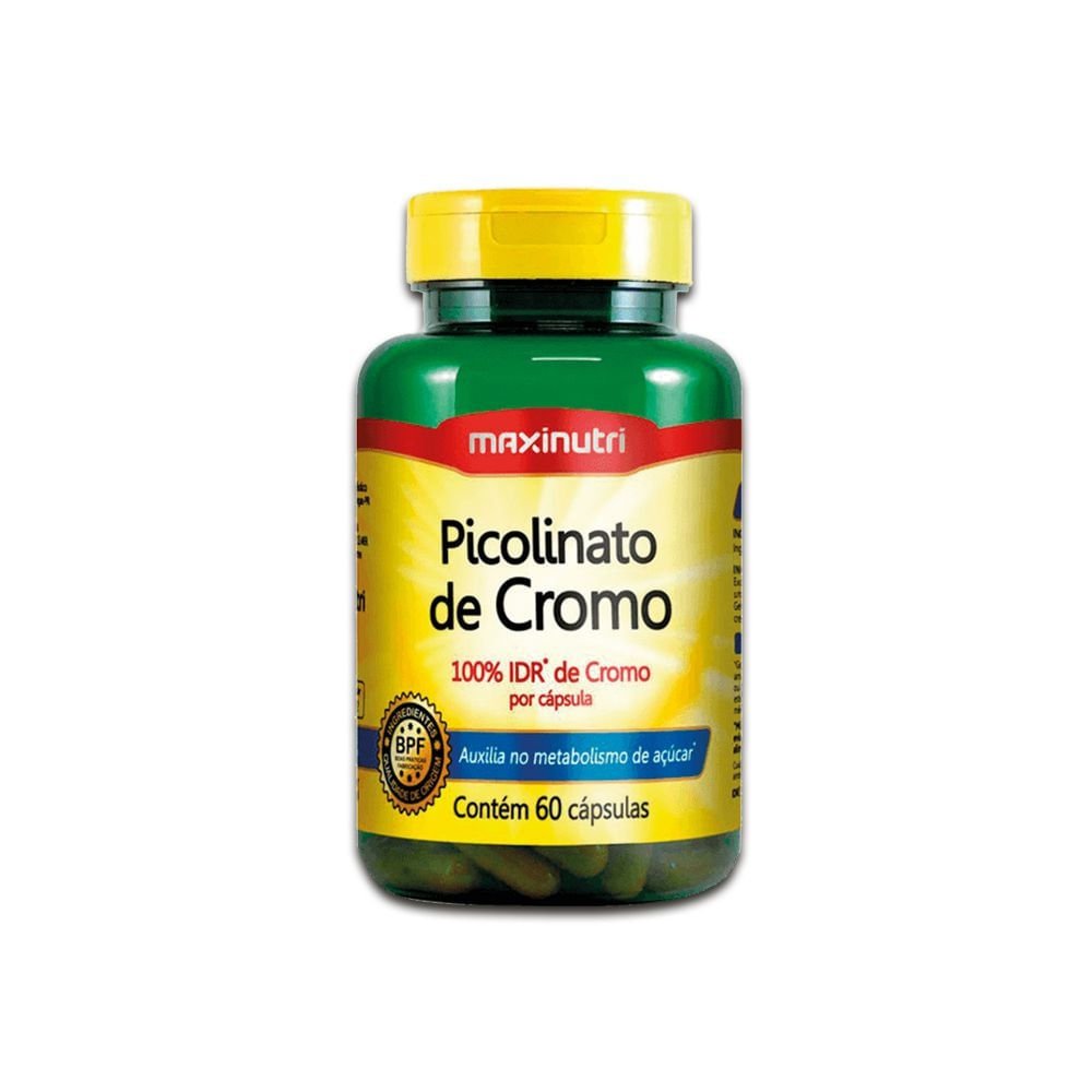 Picolinato de Cromo Maxinutri 60 cápsulas