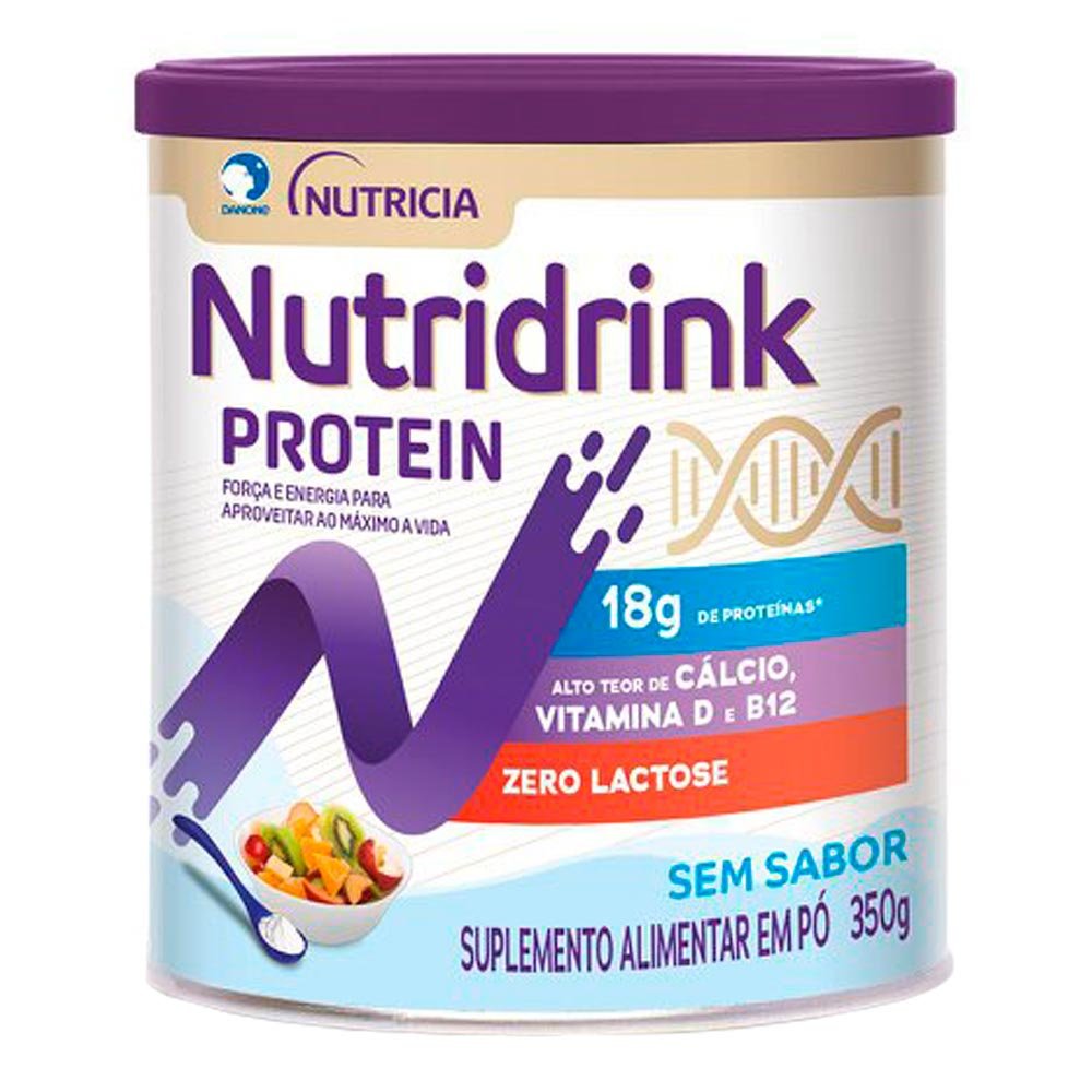 NUTRIDRINK PROTEIN PO SEM SABOR 350G