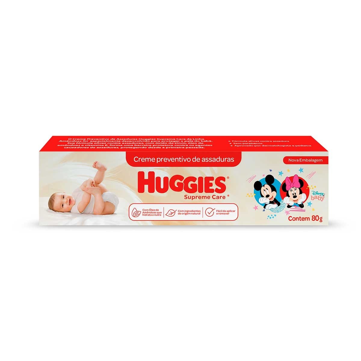 Creme De Assaduras Supreme Care Huggies 80G