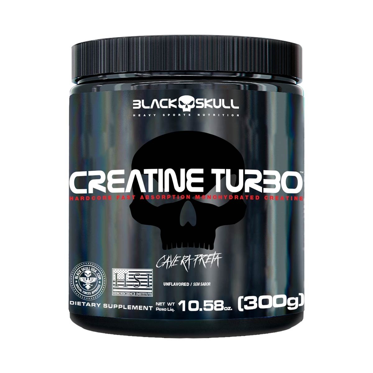 Suplemento Creatine Turbo Black Skull 300G