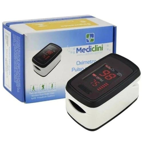 Oximetro Mediclin Led Digital Dedo Un