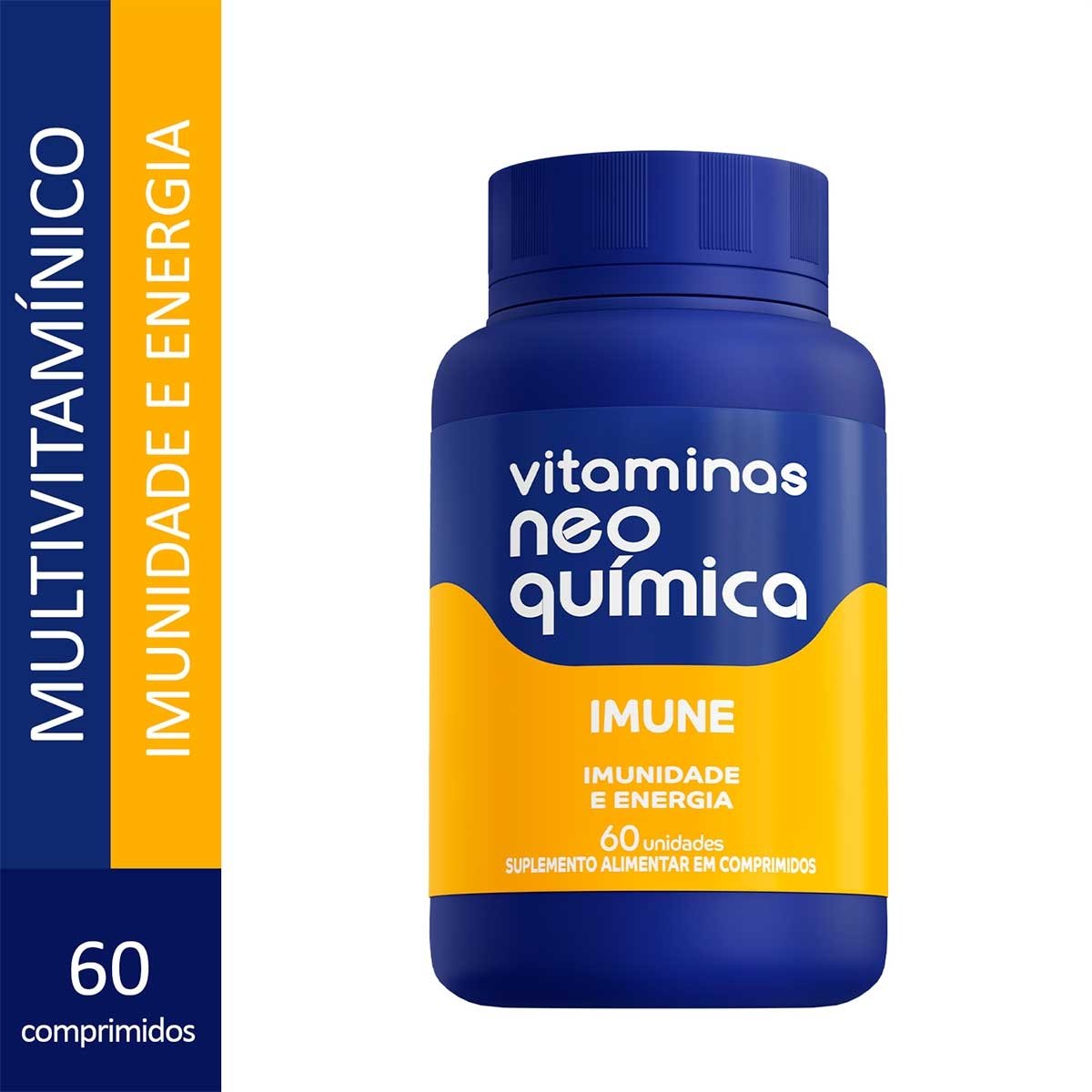 Multivitamínico Centrotabs Imune Neo Química 60 Comprimidos