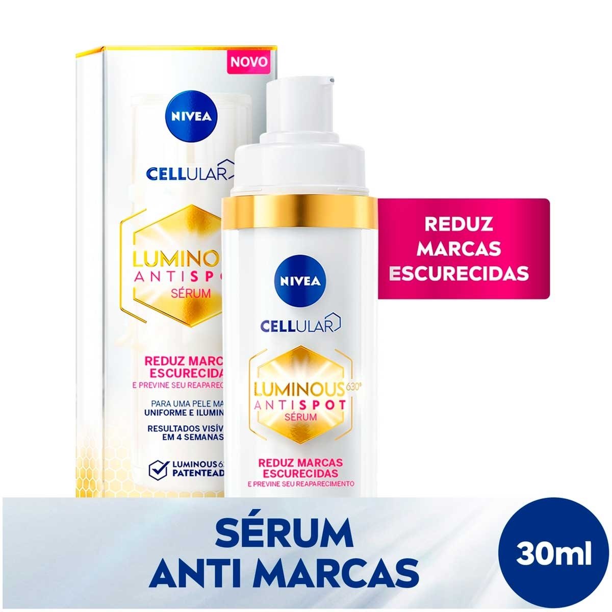 Sérum Dia e Noite Nivea Cellular Luminous 630 Antispot 30ml