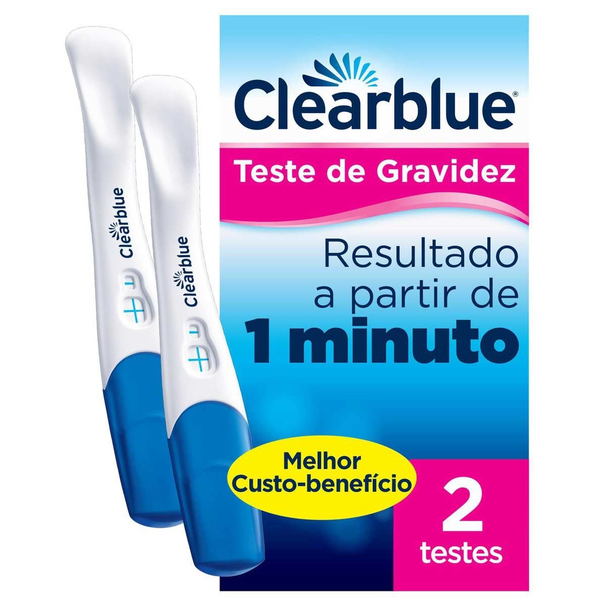 Teste De Gravidez Plus Clearblue Com 2Un