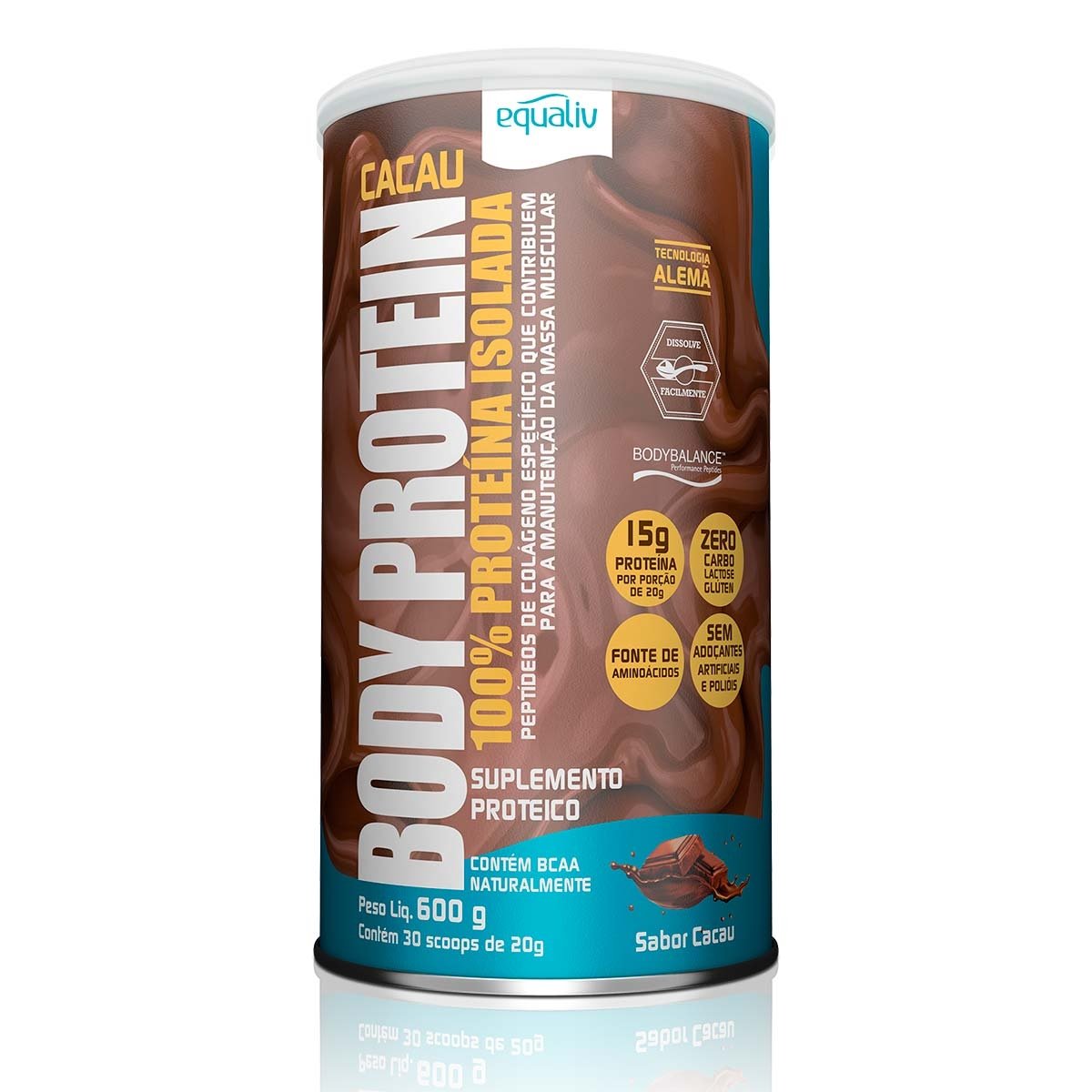 Body Protein Sabor Cacau Equaliv 600G