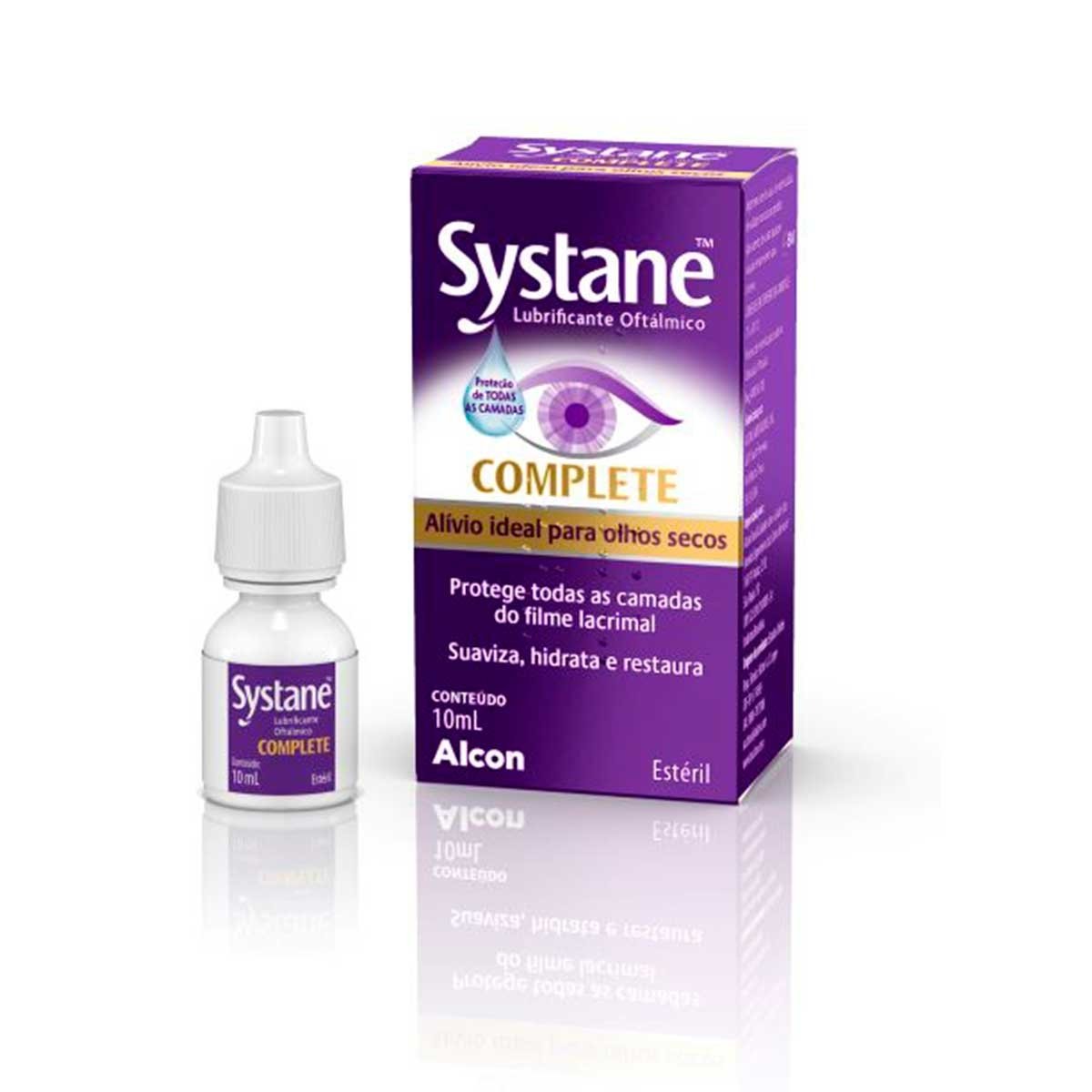 Systane Complete Gotas Oftálmicas Lubrificantes 10Ml