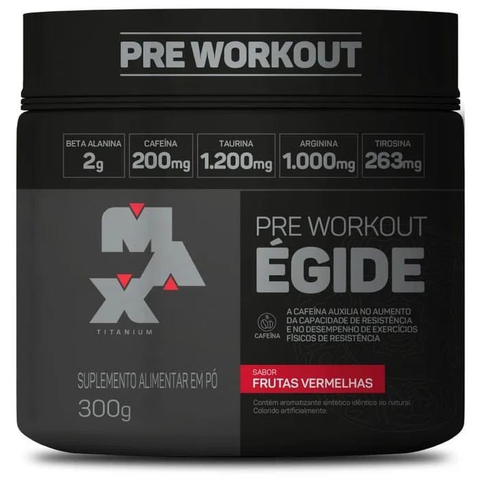 Egide 300g Max Titanium - Frutas Vermelhas