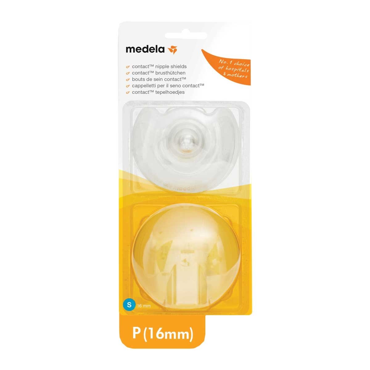 Protetor De Mamilo Medela C/Est Silic P 2Unidades