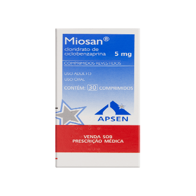 MIOSAN 5MG 30 COMPRIMIDOS