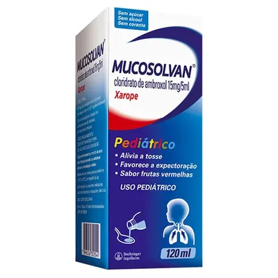 Mucosolvan Xarope Pediátrico Sanofi 120Ml