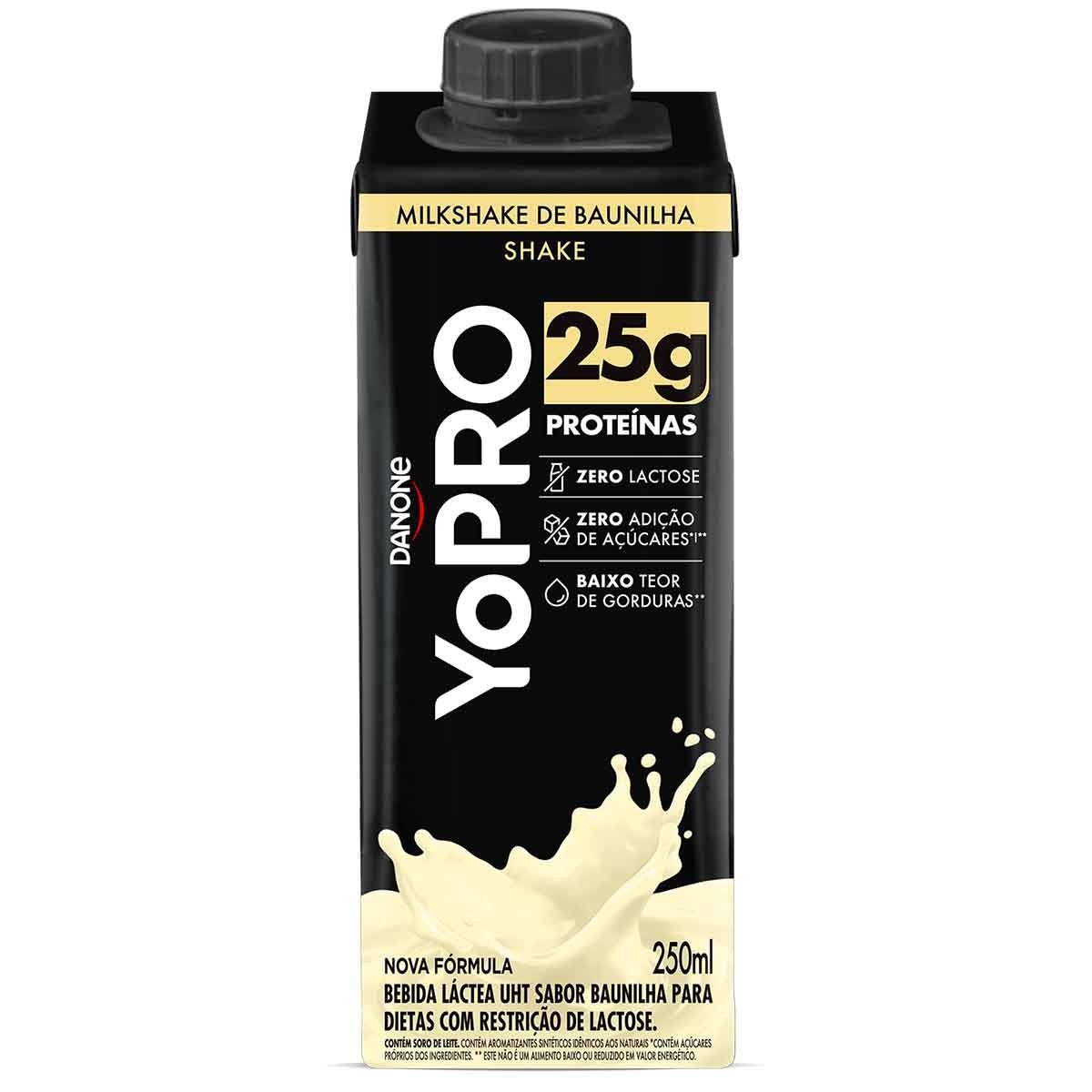 BEBIDA LACT YOPRO MILK BAUNILHA 250ML