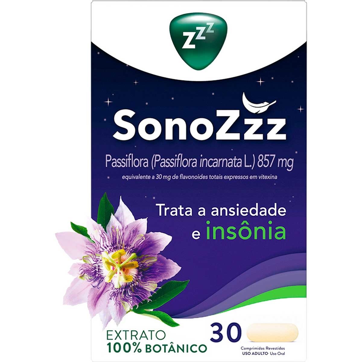 SONOZZZ PASSIFLORA 857MG C/30CP (P&G)