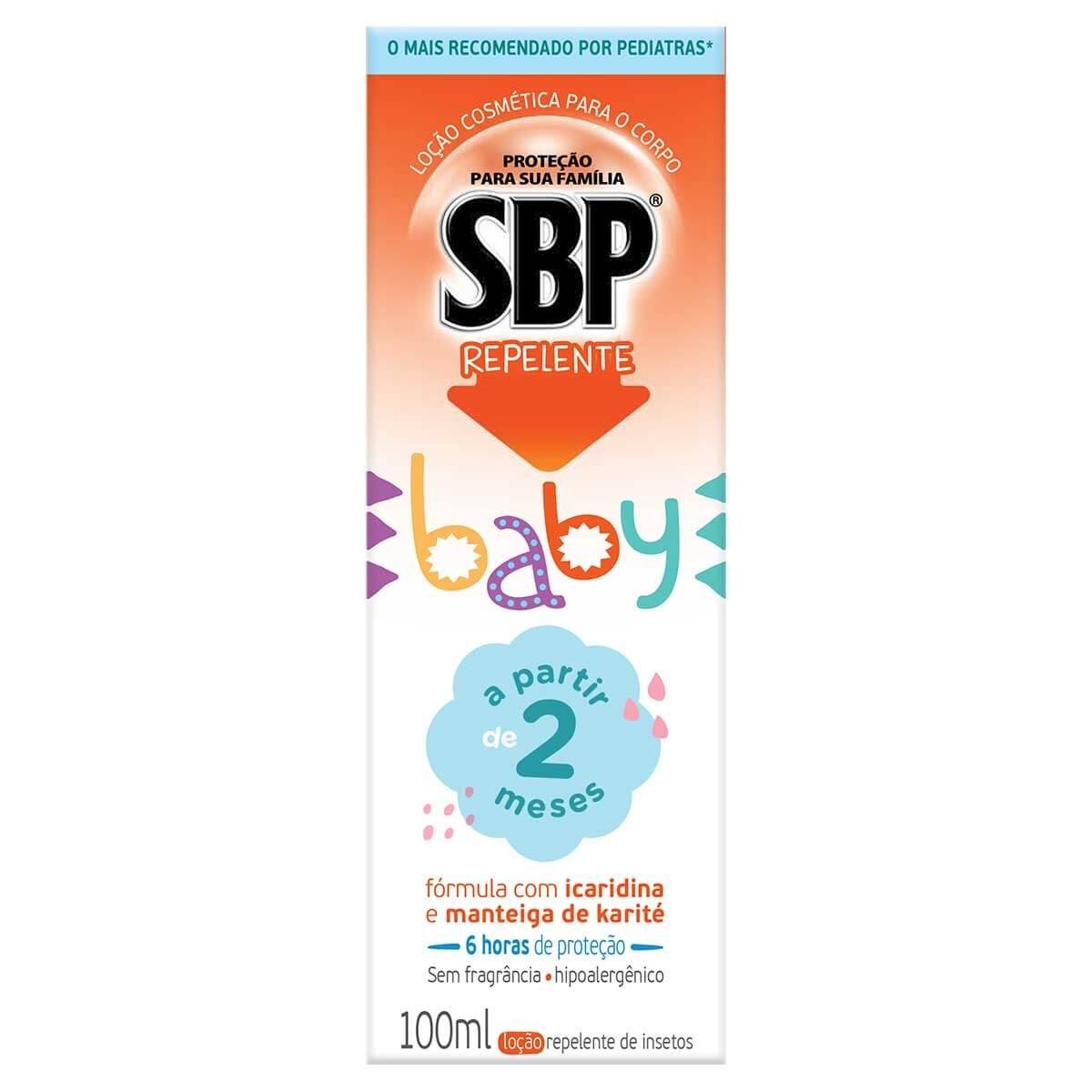 Repelente Sbp Locao Baby 100ml