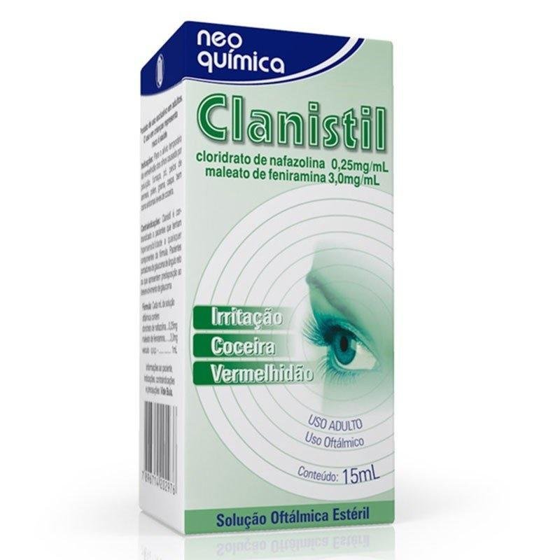 Clanistil 0,25Mg + 3Mg Neo Química 1 Frasco Gotejador 15Ml