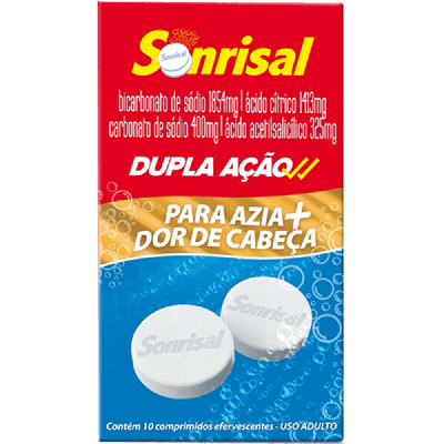 Sonrisal Tradicional Gsk Com 10 Pastilhas