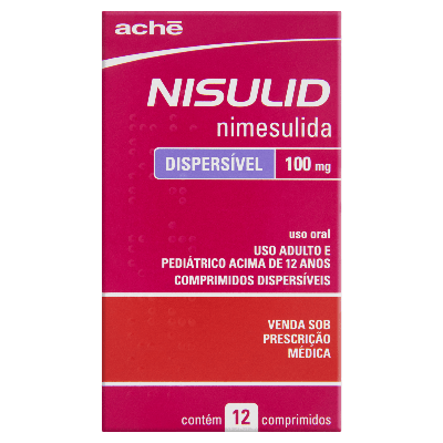 Nisulid 100Mg Aché 12 Comprimidos