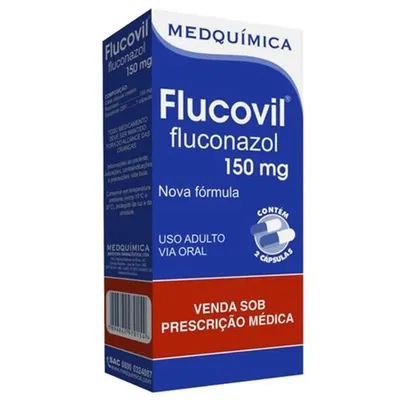 Flucovil 150Mg Medquímica Caixa Com 2 Cápsulas