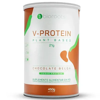 V-PROTEIN BIOROOTS DOCE DE LEITE 450G