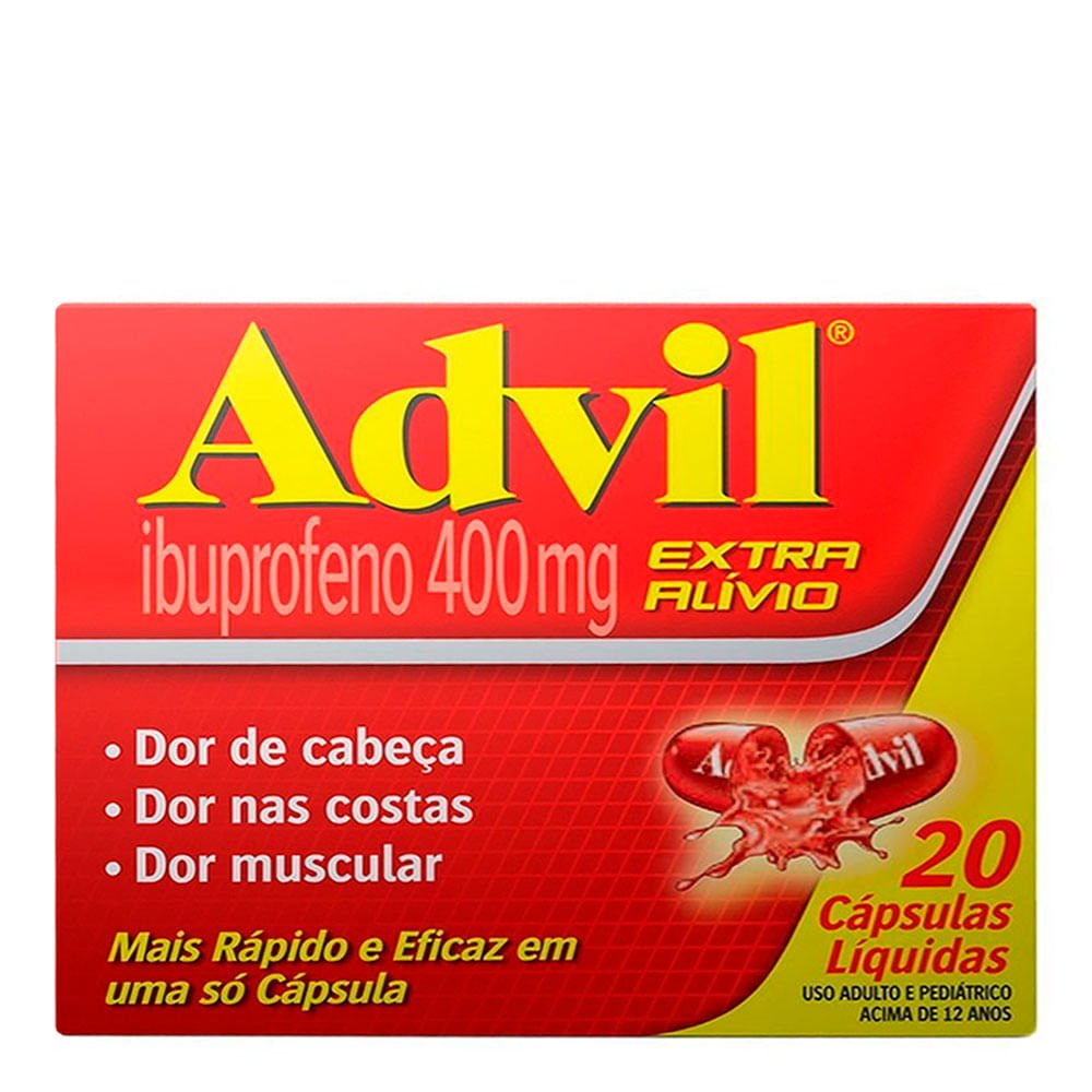 Analgésico 400Mg Glaxosmithkline 20 Cápsulas