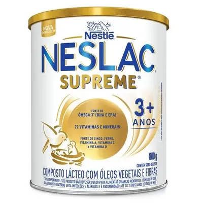 Composto Lácteo Neslac Supreme Nestlé 800G