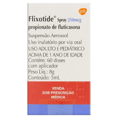 FLIXOTIDE 250MCG SPY 60DOS+APL 5ML (PBM)