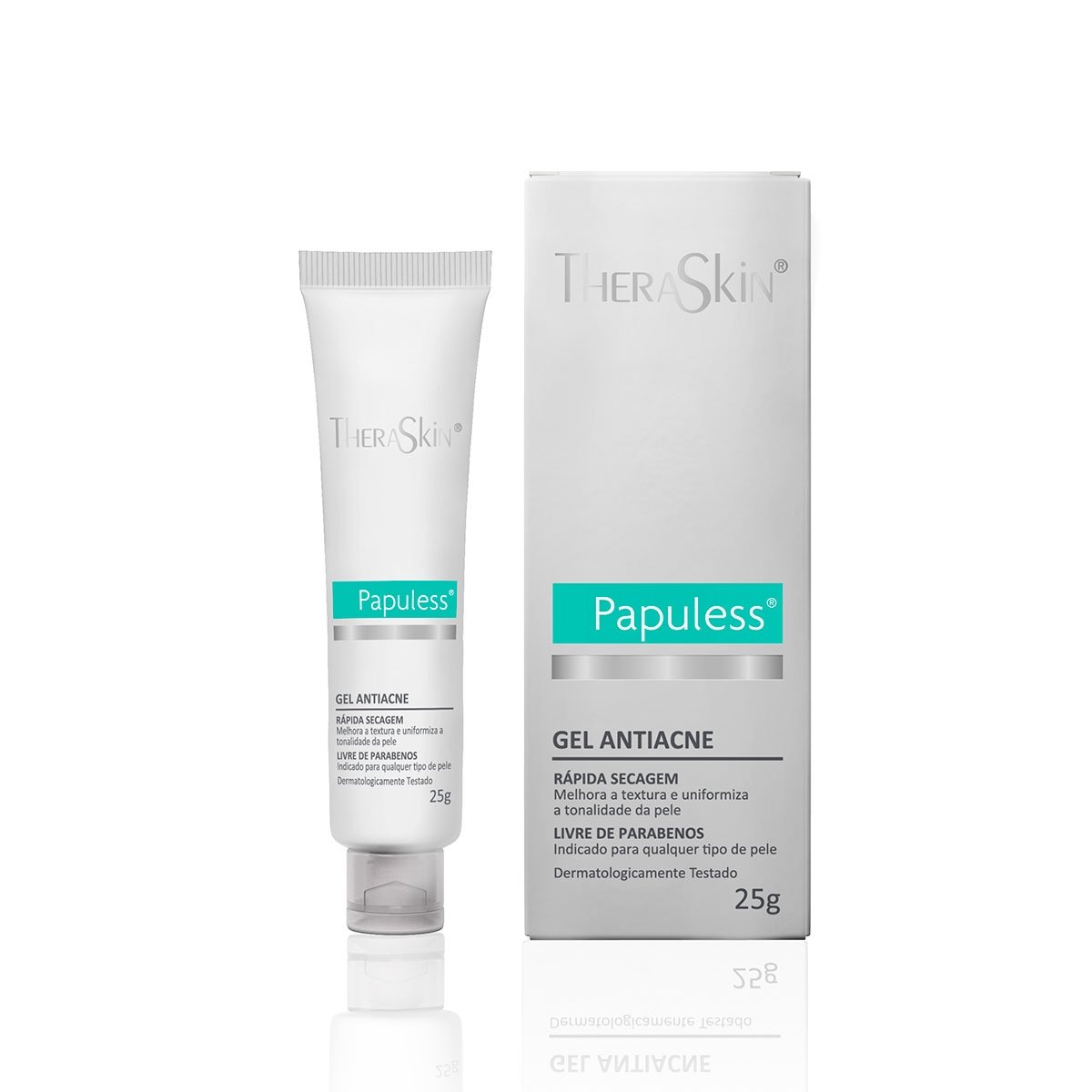 Gel Antiacne Theraskin Papuless 25G