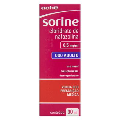 Sorine 0,5Mg Aché Caixa Com 1 Frasco 30Ml