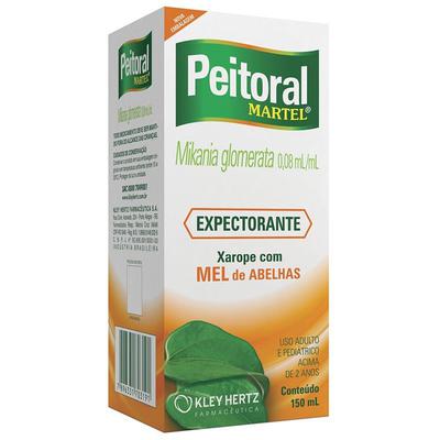 Peitoral Martel 0,08Ml Expectorante Com 150Ml