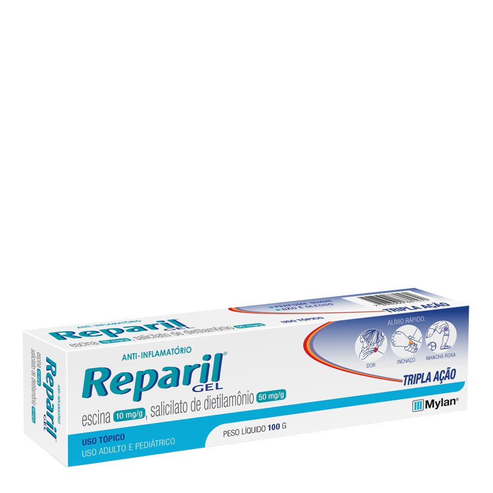 Reparil Gel Mylan Com 100G