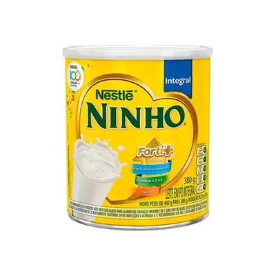 Leite Em Pó Integral Ninho 380G