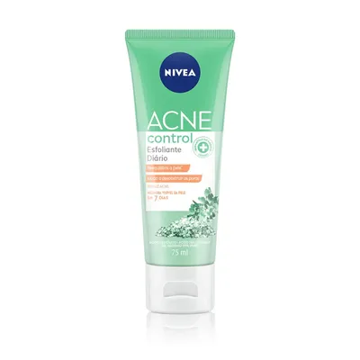 Esfoliante Facial Diário Nivea Acne Control Bisnaga 75ml