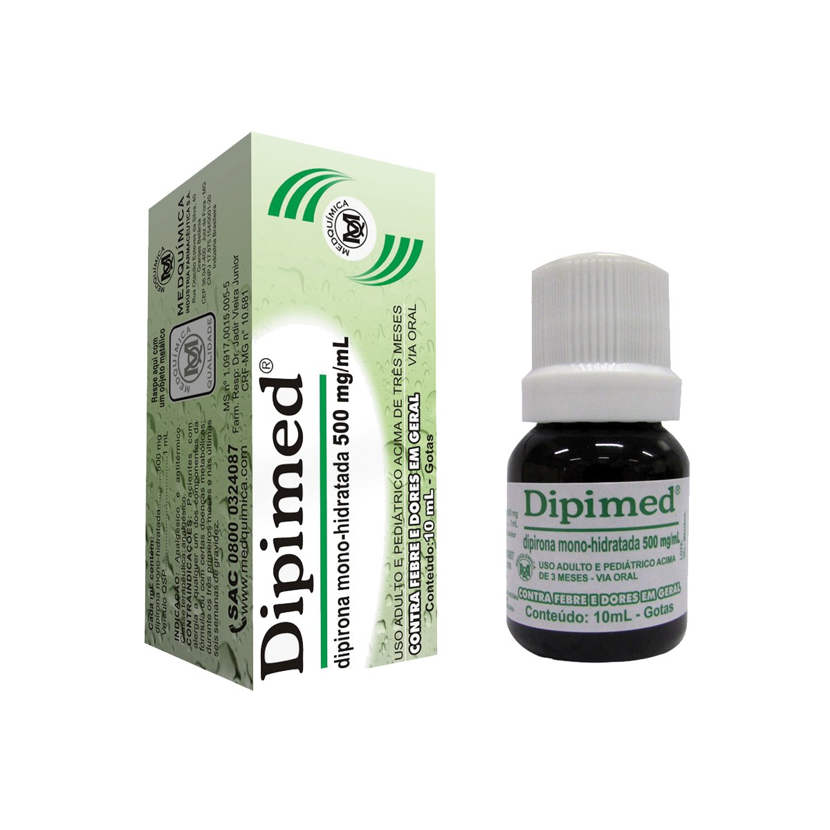 Dipimed 500Mg Gotas Medquímica 10Ml