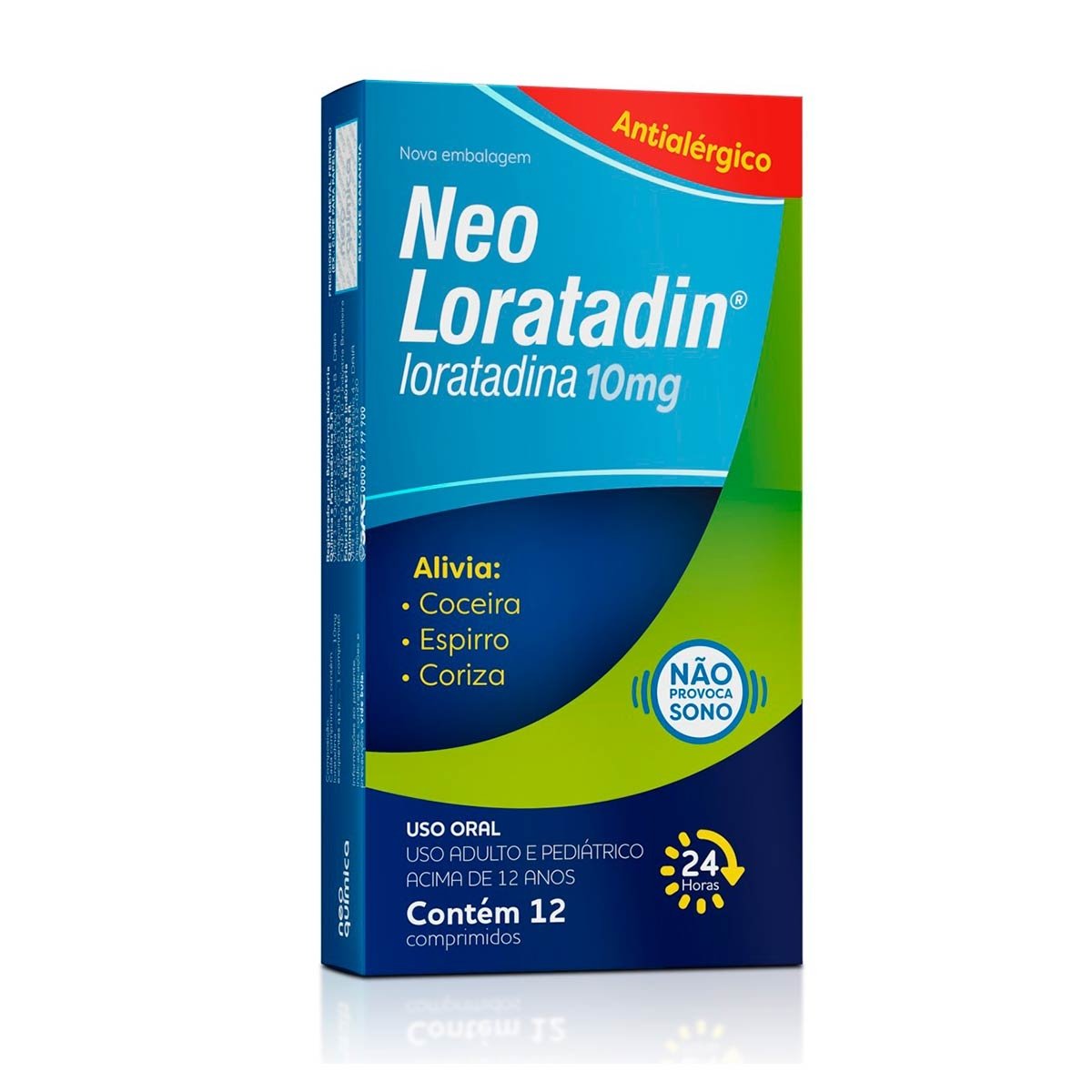 Neo Loratadin 10MG 12 Comprimidos