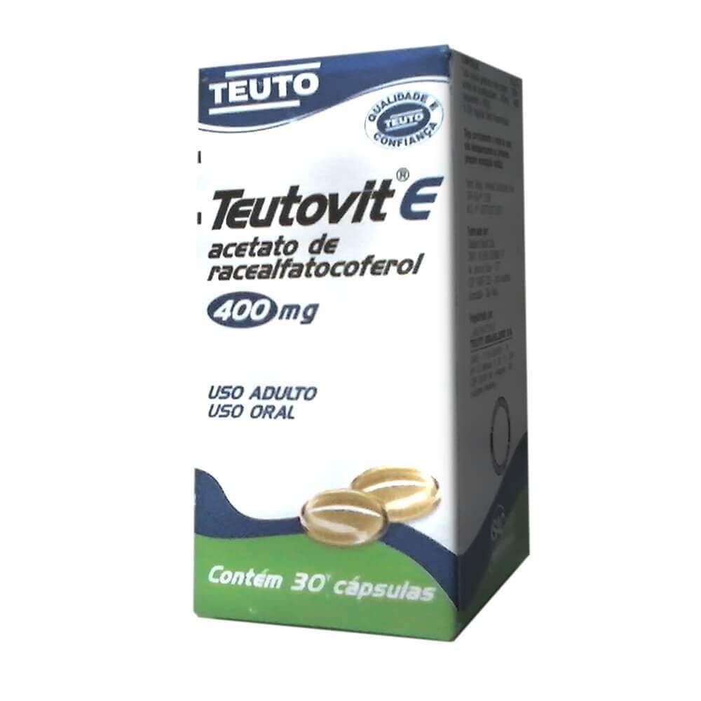 Teutovit E 400Mg Teuto 30 Cápsulas