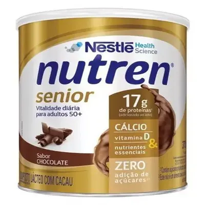 NUTREN SENIOR PO SABOR CHOCOLATE 370G