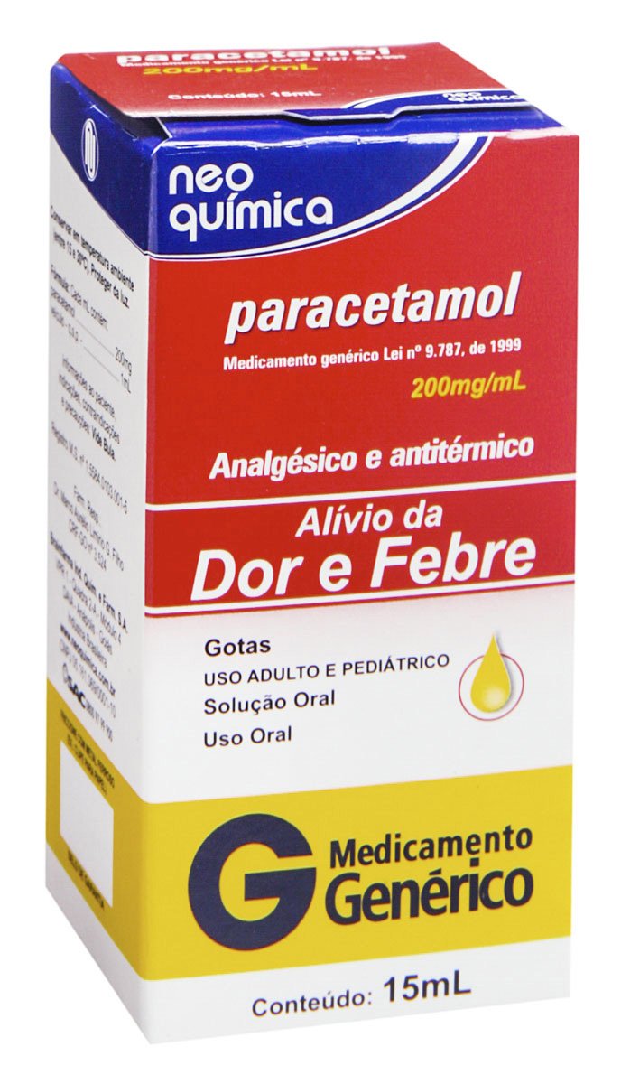 PARACETAMOL 200MG/ML GOTAS 15ML