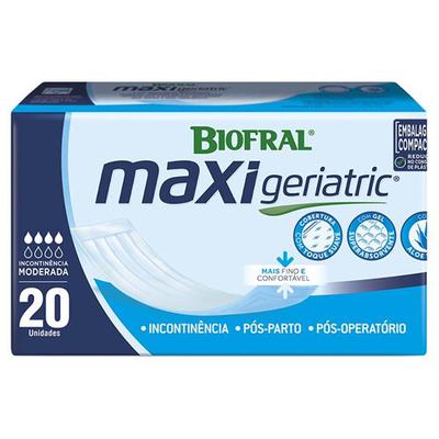 Absorvente Geriátrico Biofral Maxi Geriatric Combo 20 Unid