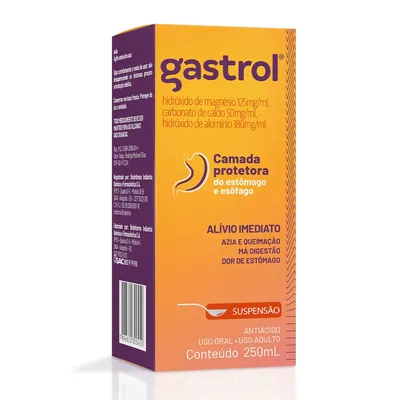 Gastrol Suspensão 250Ml