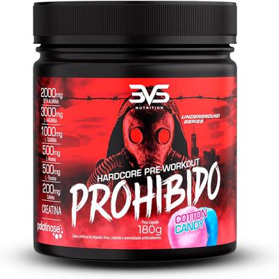 PRE TREINO PROHIBIDO COTT CANDY 3VS 180G