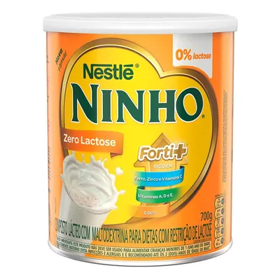 Composto Lácteo Zero Lactose Forti+ Ninho 700G