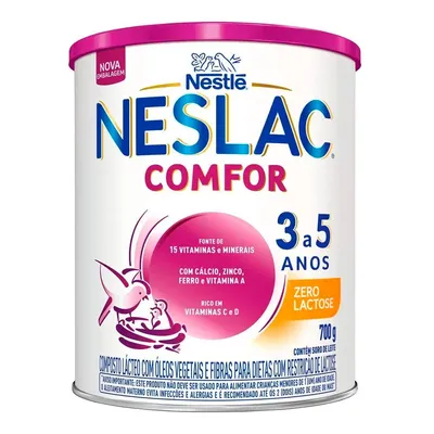 NESLAC COMPOSTO COMFOR ZERO LACT 700G