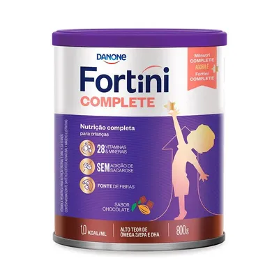 Suplemento Infantil Fortini Complete Chocolate com 800g