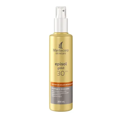 Protetor Solar Bronzeador Episol Gold FPS 30 Frasco 200ml