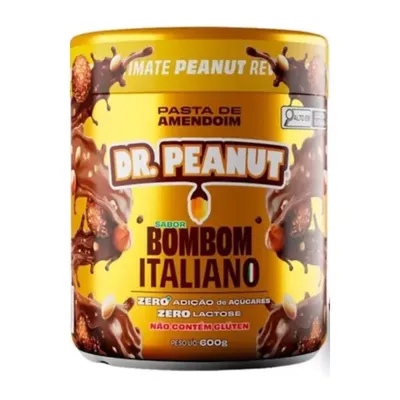 PASTA AMENDOIM DR PEANUT BOMBOM ITALIANO 600G