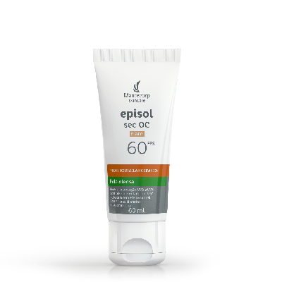 Protetor Solar Episol Sec Oc Claro Fps60 Mantecorp 60Ml