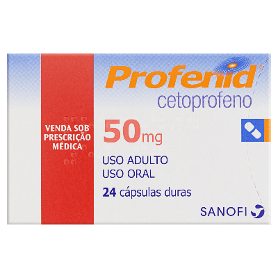 Profenid 50Mg/Ml Sanofi Caixa Com 6 Ampolas 2Ml