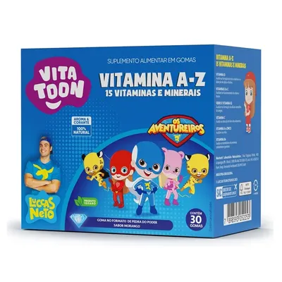 VITATOON POLIVITAMINIC MORANG 2G 30GOMAS